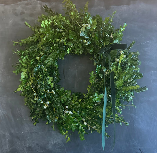 Fresh Boxwood Wreath